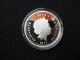 Srebrna moneta 2 Dolary 2014 r. - Lunar - Rok Konia - 1 uncja