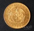  Złota moneta 5 Peso / Pesos 1919 r. - Kolumbia