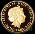 Złota moneta 100 dolarów NZD 2018 r. - Habemus Papam 1978 - 2018