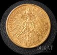 Złota moneta 20 Marek 1893 r. 
