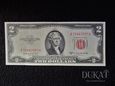 Banknot 2 Dolary U.S.A. 1953 r. - czerwona pieczątka