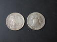 Lot 2 szt. monet 1/2 dolara 1942 r., 1963 r. - USA