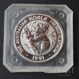 Platynowa moneta 100 dolarów 1991 r. - Koala - Australia