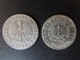 Lot. 2 monet 2 złote Żagielek 1936 r. i 2 złote  Piłsudski 1934 r.