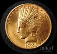 Złota moneta 10 dolarów 1926 r. - USA - Indianin - mennicza
