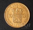 Moneta 10 Guldenów 1913 r. - Królowa Wilhelmina - Holandia