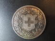 Moneta 5 Franków 1890 rok - Szwajcaria.