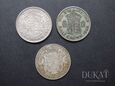 Lot 3 szt. monet Half Crown 1923, 1942, 1944 - Wlk Brytania