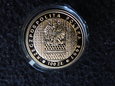 Złota moneta 100 złotych Szyfr Enigmy 2007 rok.