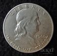 Moneta Half Dollar Franklin 1960 r. 