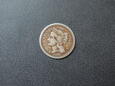 Moneta 3 Centy 1865 r. - USA - pierwszy rocznik