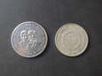 Kopie monet: 10 Peso 1960 r., 2000 realów 1865 r. 