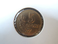 Moneta 5 groszy 1949 rok - PRL.