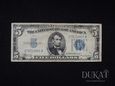 Banknot 5 dolarów 1934 r. - niebieska pieczęć