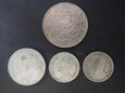 Lot. 4 srebrnych monet  - Maroco.