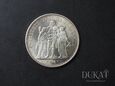 Srebrna moneta 10 Franków 1966 r. - Francja - Herkules