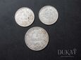 Lot 3 szt. monet: 2 x 1/2 Marki 1906, 1912 r.  + 1 Marka 1914 r.