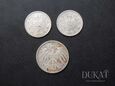 Lot 3 szt. monet: 2 x 1/2 Marki 1906, 1912 r.  + 1 Marka 1914 r.