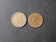 Monety: One Cent 1857 r. + One Cent 1892 r. - USA