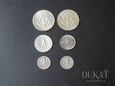 Lot 6 monet USA: 2 x 1 dolar + 25 Centów + 5 Centów + 2 x One Dime