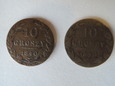 Lot. 2 sztuki 10 groszy Królestwo Polskie 1840 rok.