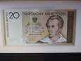 Banknot 20 zł Juliusz Słowacki - 2009 rok - Polska - III RP