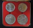 Zestaw Srebrnych 4 monet Igrzyska Olimpijskie Montreal 1976 r.