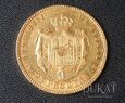 Złota moneta 25 Peset / Pesetów 1879 r. - Alfonso XII - Hiszpania. 