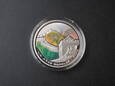 Srebrna moneta 10 Diners 2009 r. - Wielki Mur - Andora
