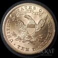  Złota moneta 10 Dolarów USA - 1899 r. - bez znaku mennicy