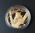 Złota moneta 1/2 uncji z serii Natura - South Africa - 1998 rok.