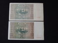 Lot 2 szt. banknotów 100 zł 1941 r. - Polska - II RP