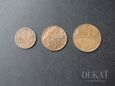 Lot 3 monet: 1, 2, 5 groszy 1938 r. - II RP - Polska