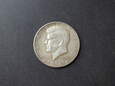  Srebrna moneta 1/2 dolara - Kennedy - 1968 r. 