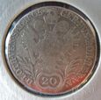 Moneta 20 Krajcarów 1805 r. 