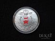 Srebrna moneta 10 zł 2010 r. Polski Sierpień 1980 r.