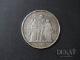 Srebrna moneta 10 Franków 1965 r. - Francja - Herkules