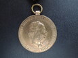 Medal wojenny Franciszek Józef I - 2 XII 1873 rok.