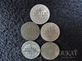 Lot. 5 szt. monet Silber Groschen Niemcy.