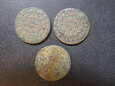 Lot. 3 szt. monet 1 grosz 1767,1777,1788 r. St. August Poniatowski.