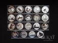  Kolekcja 19 srebrnych monet z serii: Fabulous 15 Silver Collection