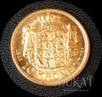  Złota moneta 10 Koron / Kroner  1917 rok - Christian X - Dania