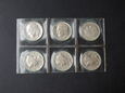 Lot 6 x One Dime ( 10 Centów ) - srebro - USA