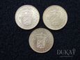 Lot 3 szt. złotych monet 10 Guldenów 1932 r. - Holandia 