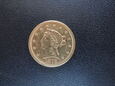 Moneta złota 2 i pół dolara 1878 rok 