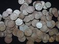 Lot srebrnych monet 2 zł, 5 zł Głowa Kobiety - 829 gram