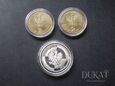 Lot 3 monet: 2 x 2 zł + 10 zł 1999 r. - Wstąpienie do NATO 
