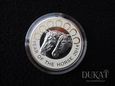 Srebrna moneta 1 Dolar 2014 r. - Rok Konia - Mennica Polska - Niue