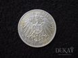 Srebrna moneta 2 Marki 1901 r. - 200 lat Królestwa - Prusy