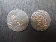 Lot. 2 monet Solidus - 1657 rok Carol Gustaw.